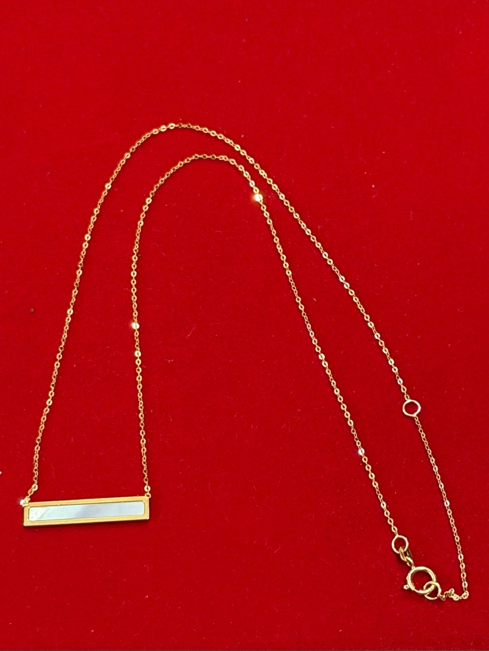 14k yellow gold  necklace